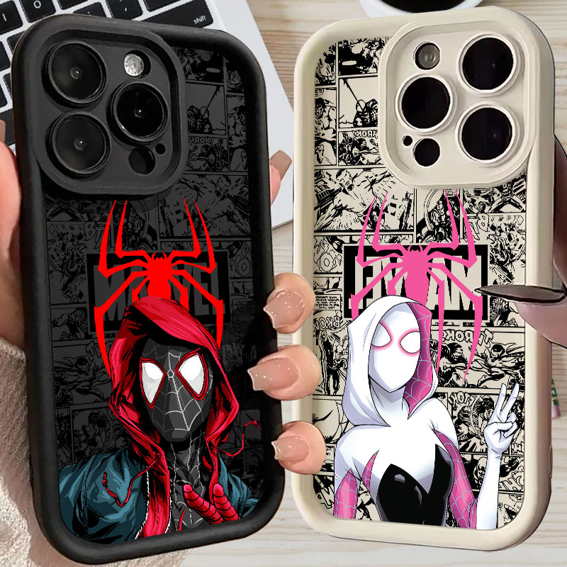 Phone Cases Iphone 15 Pro Max - 스파이더맨 마일즈 모랄레스 그웬 마블 코믹스