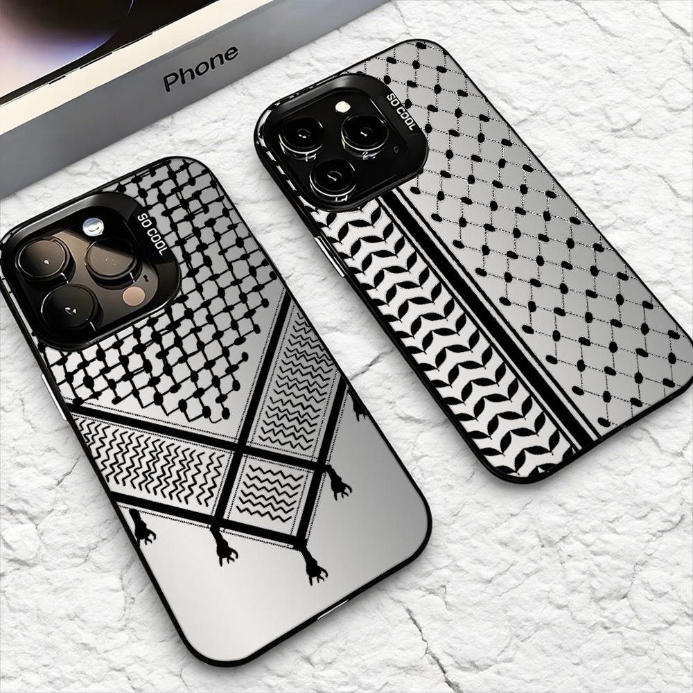 Phone Cases Iphone 15 Pro Max - 케피예 팔레스타인 아이폰 17 16 15