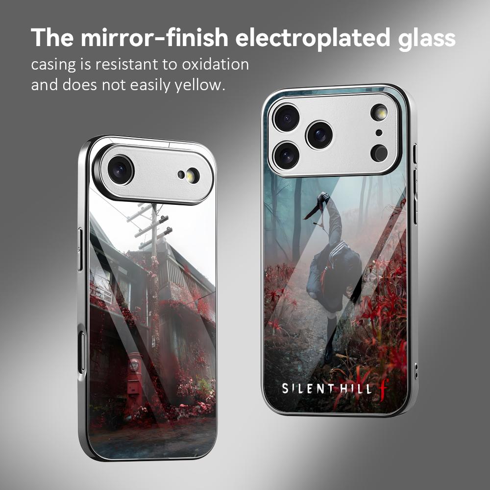 Phone Cases Metal - 비디오 게임 S-사일런트 힐 F 아이폰
