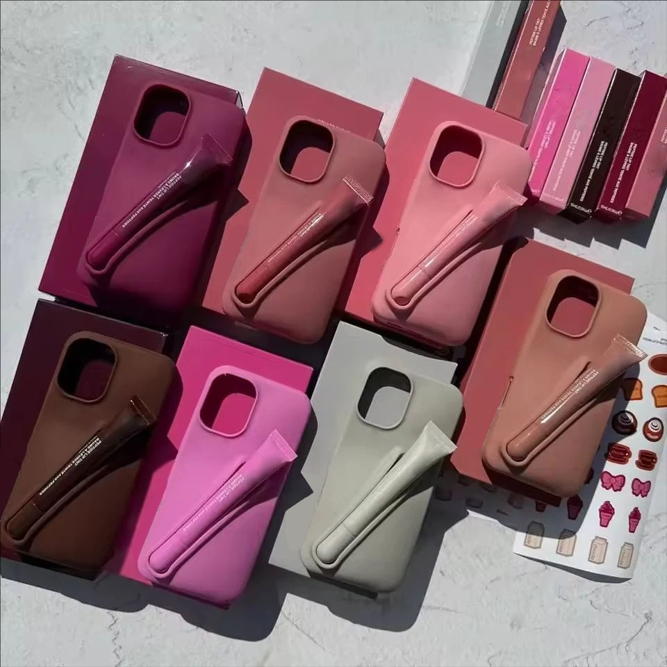 Buy Phone Cases - 핫세일 립스틱 리본 토스트 선물 세트