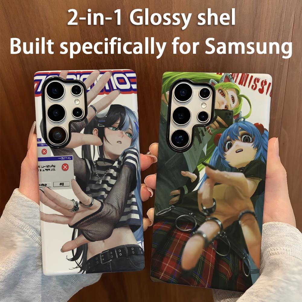 Phone Cases Y2K - Clmj Y2K 애니메이션 소녀1 폰 케이스