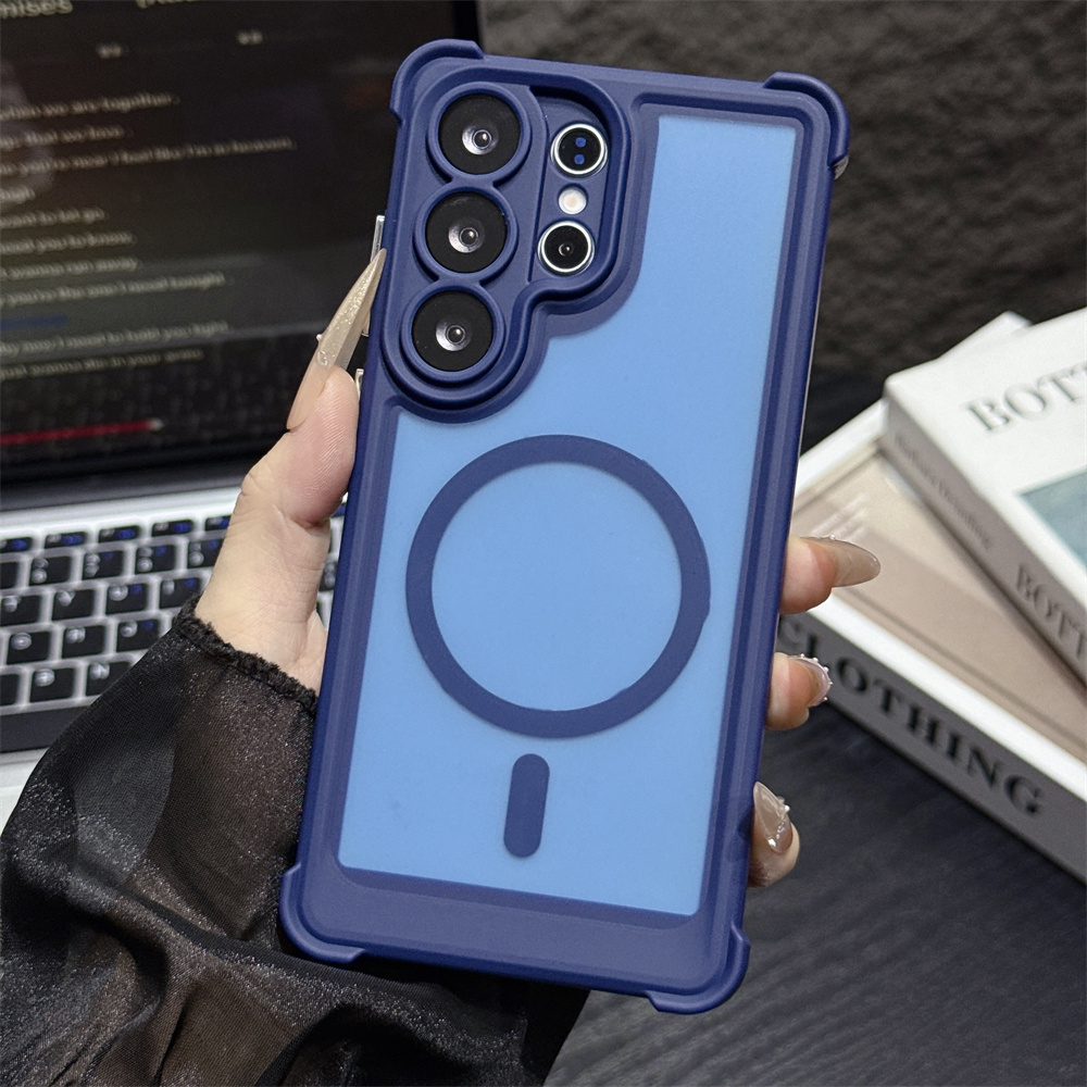 Matte Frosted Case - 삼성 S25 S26 울트라 S24 플러스용