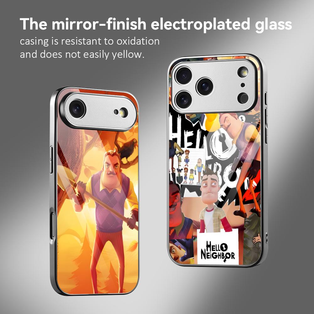 Phone Cases Metal - 게임 H-헬로 네이버 폰 케이스 아이폰