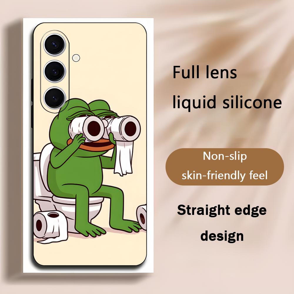 Phone Cases Galaxy S25 - 슬픈 개구리 페페 멋진 삼성 갤럭시