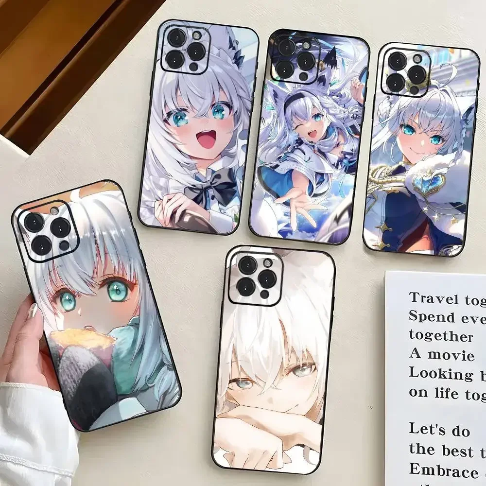 Phone Cases Youtube - 가상 유튜버 소녀 시라카미 후부키 귀여운