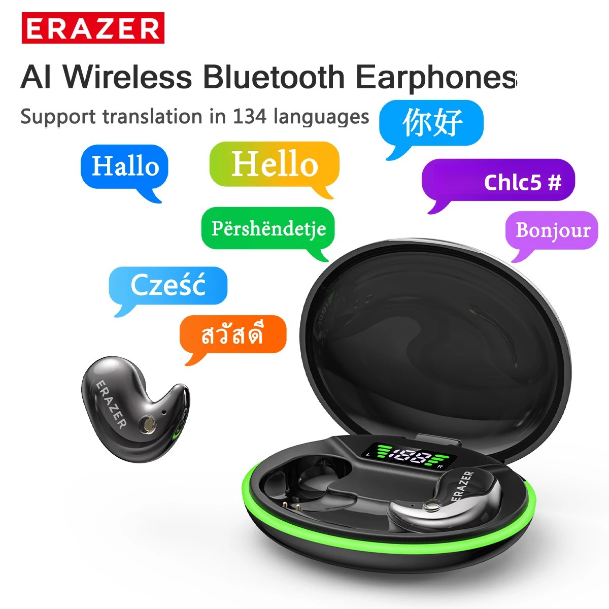 Phone Cases Case - EARZER XF58 인이어 블루투스 헤드폰 마이크