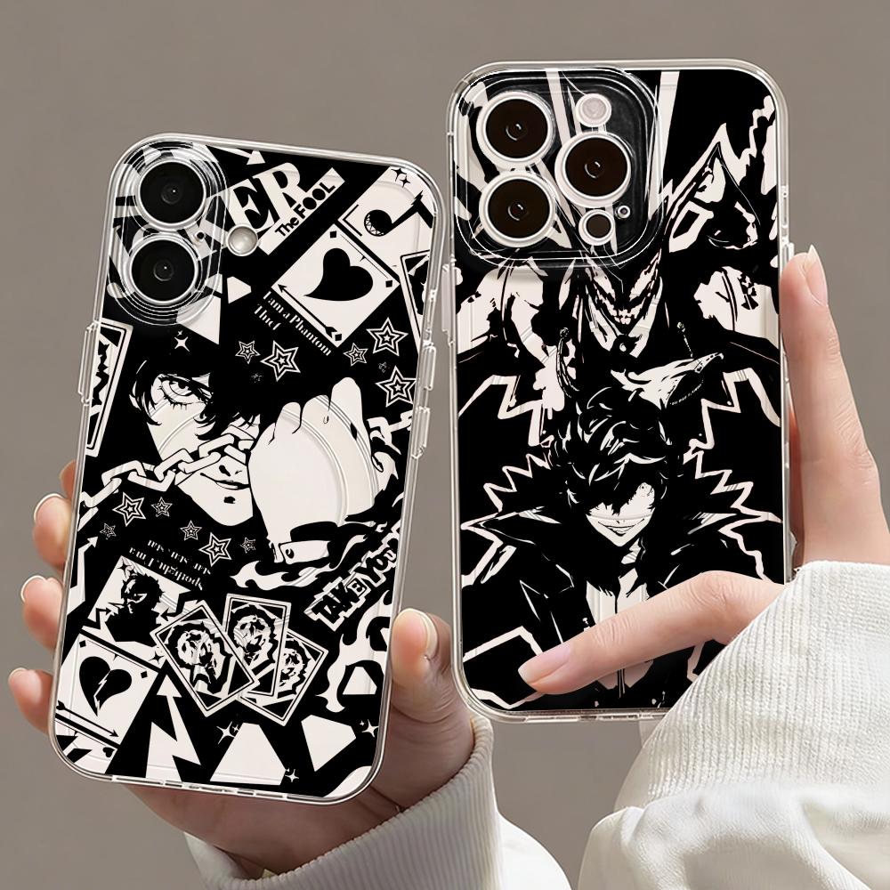 Phone Cases Iphone 15 Pro Max - 게임 P-페르소나 5 폰 케이스 마그네틱