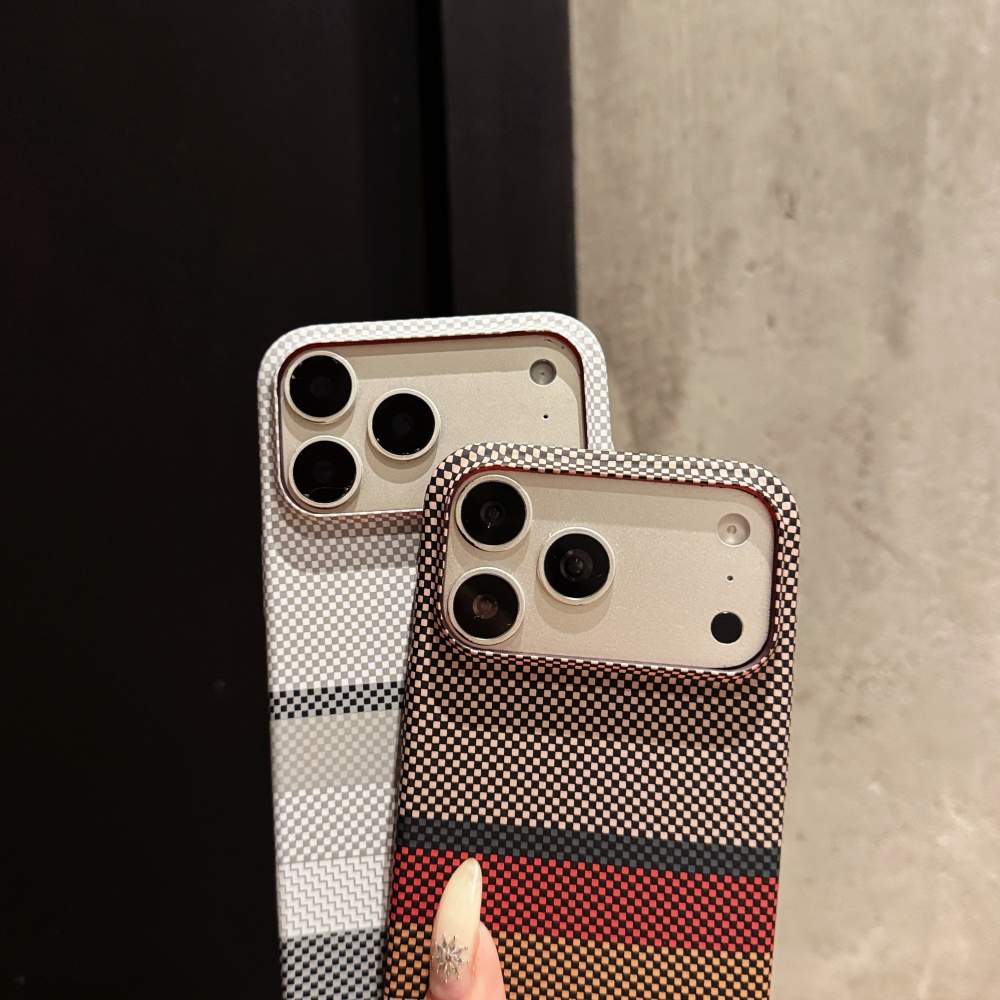 럭셔리 초슬림 카본 파이버 케블라 텍스처 PC 폰 케이 - Matte Frosted Case 리뷰 및 가격