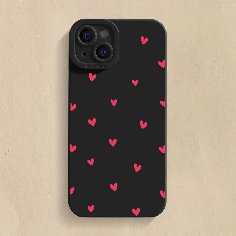 블랙 러브 하트 프로텍터 폰 케이스 삼성 갤럭시 S26 - Phone Cases Galaxy S25 리뷰 및 가격
