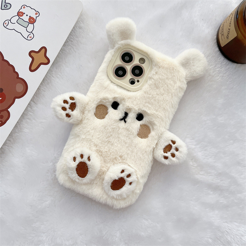 한국 3D 만화 곰돌이 푹신한 봉제 커플 폰 케이스 아 - Phone Cases Iphone 15 Pro Max 리뷰 및 가격