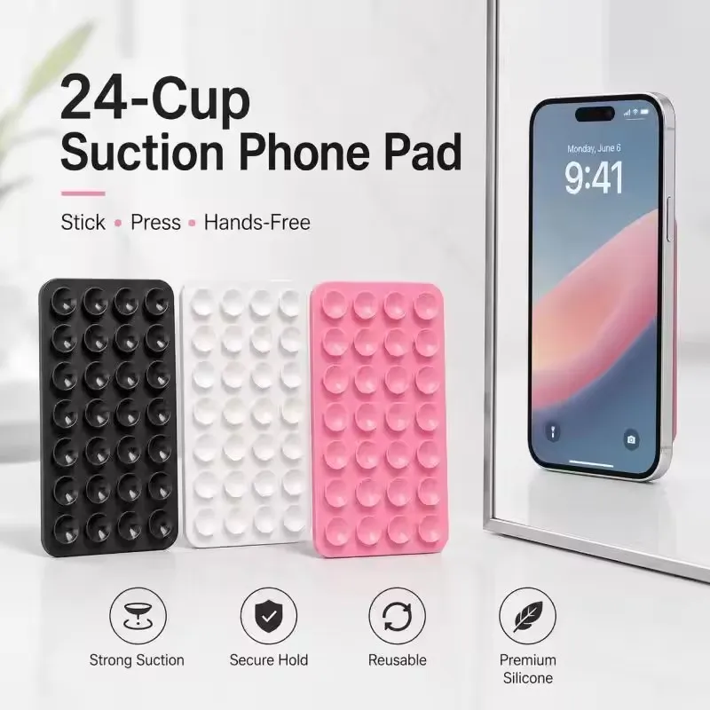 실리콘 벽걸이 흡착판 브래킷 창의적인 다기능 벽걸이 흡 - Phone Cases Case 리뷰 및 가격