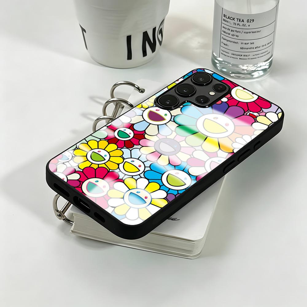해바라기 일본 그림 무라카미 폰 케이스 삼성 S26 S - Phone Cases Galaxy S25 리뷰 및 가격
