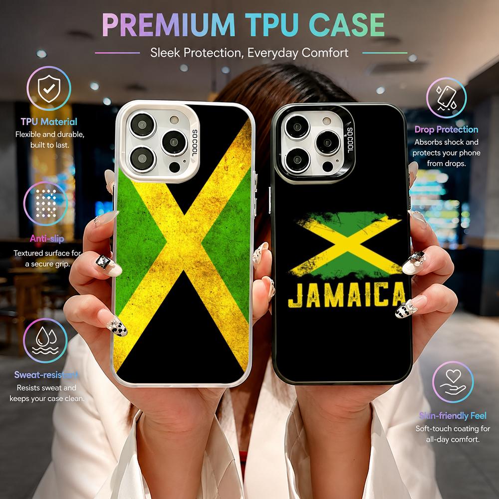 스포츠 자메이카 국기 풋볼 폰 케이스 아이폰 11/12 - Phone Cases Jamaica 리뷰 및 가격