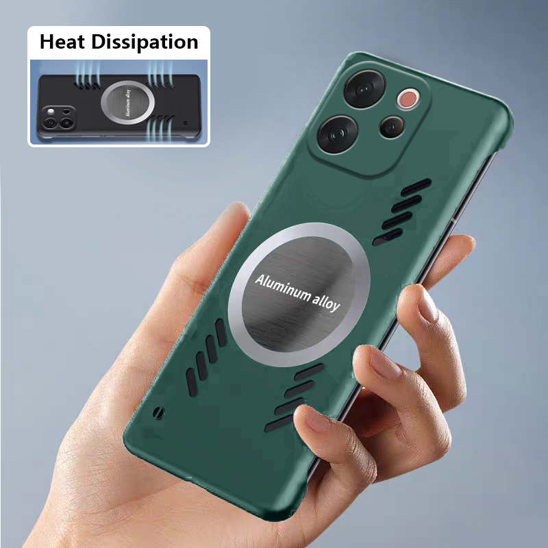 비루이크 VIVO V70 베젤리스 케이스 마그네틱 부착 - Heat Dissipation Case 리뷰 및 가격