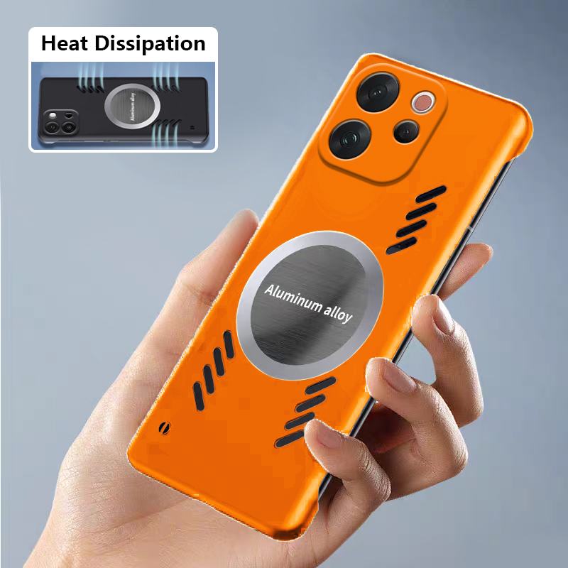 비루이크 VIVO V70 베젤리스 케이스 마그네틱 부착 - Heat Dissipation Case 리뷰 및 가격
