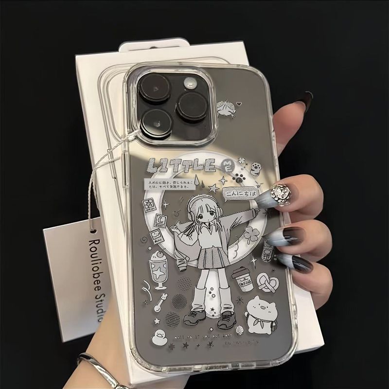 귀여운 애니메이션 달콤한 애니메이션 소녀 자석형 아이폰 - Phone Cases Girly 리뷰 및 가격