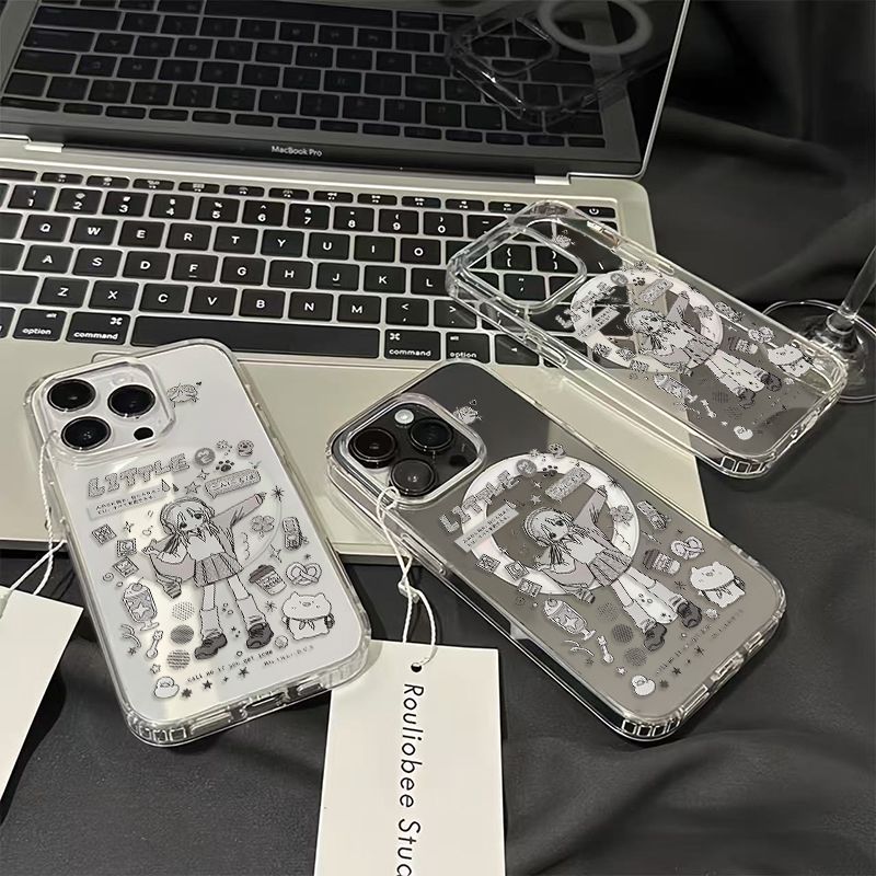 귀여운 애니메이션 달콤한 애니메이션 소녀 자석형 아이폰 - Phone Cases Girly 리뷰 및 가격
