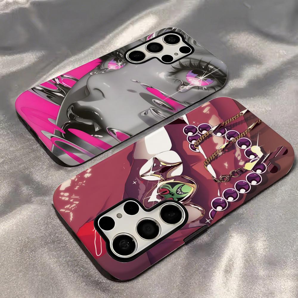 Clmj Y2K 애니메이션 소녀1 폰 케이스 2-in- - Phone Cases Y2K 리뷰 및 가격