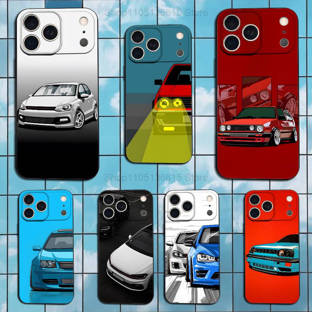 차량용 폭스바겐 골프 쿨 케이스 아이폰 17,16,15 - Phone Cases Louis Vuitton 리뷰 및 가격