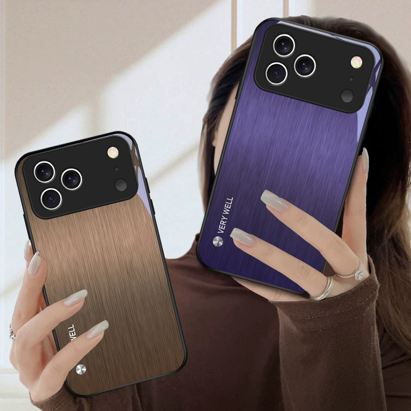미니멀 브러쉬드 메탈 아이폰 17 Pro Max 16E - Phone Cases Metal 리뷰 및 가격