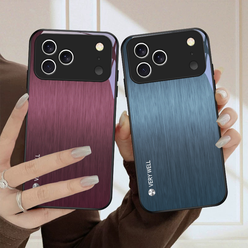 미니멀 브러쉬드 메탈 아이폰 17 Pro Max 16E - Phone Cases Metal 리뷰 및 가격