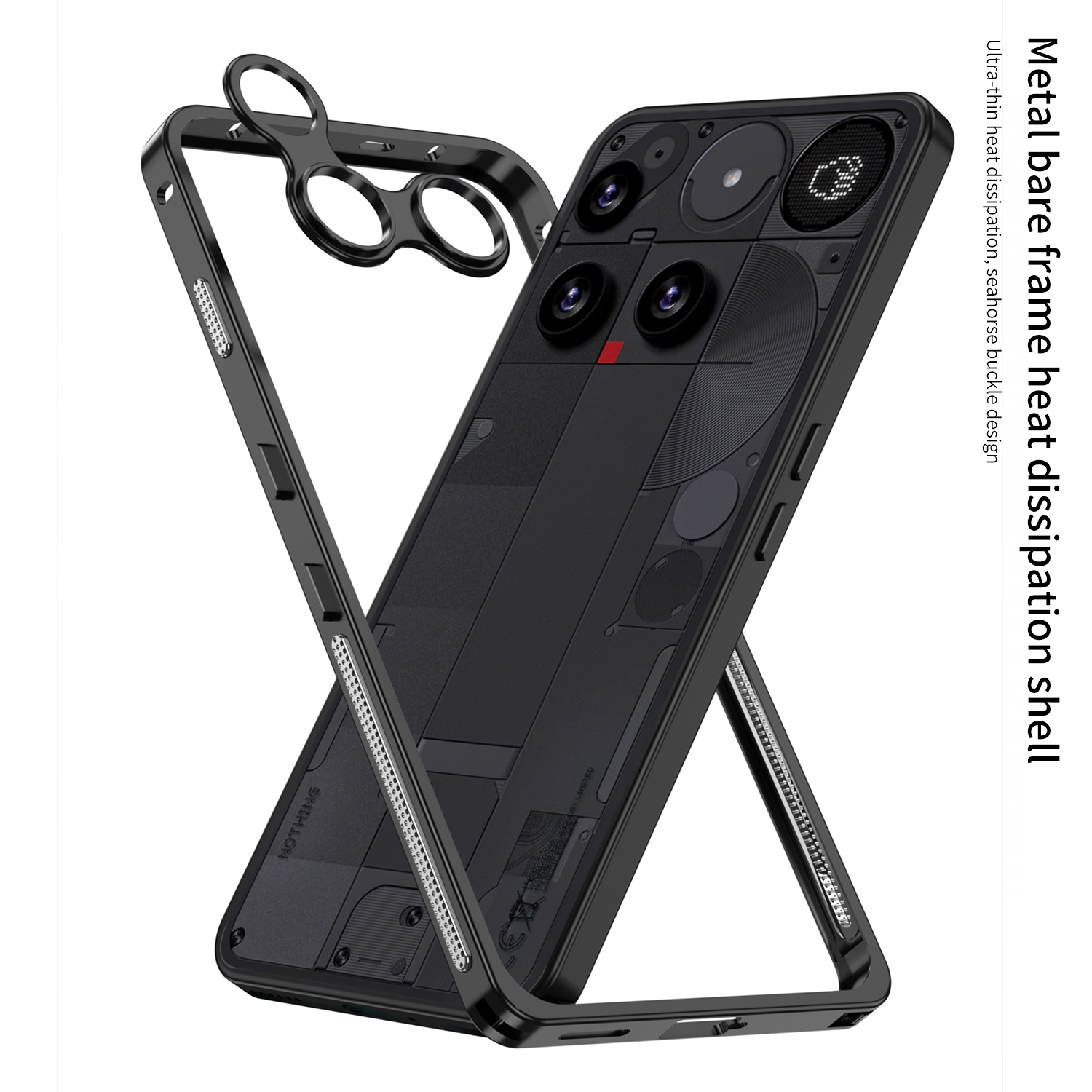 알루미늄 합금 프레임 Nothing Phone 3A P - Heat Dissipation Case 리뷰 및 가격