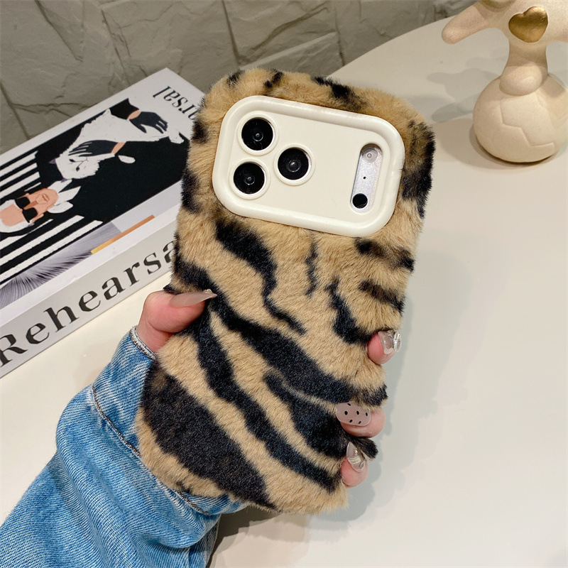 럭셔리 지브라 패턴 플러시 폰 케이스 (아이폰 17 에 - Phone Cases Iphone 15 Pro Max 리뷰 및 가격