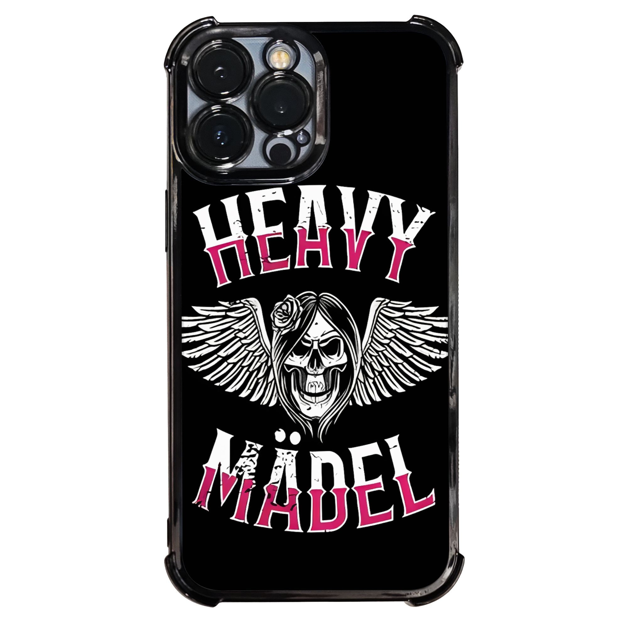 스컬 바이커 걸 여성용 자전거 폰 케이스 헤비메탈 전기 - Phone Cases Metal 리뷰 및 가격