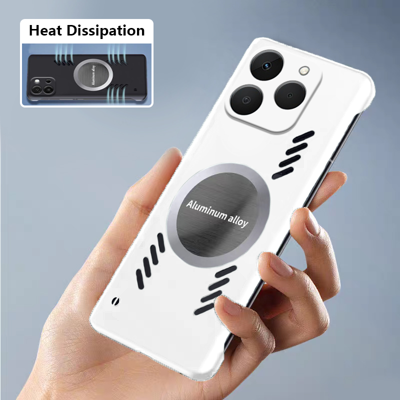리얼미 15T용 비루이크 베젤리스 케이스, 마그네틱 부 - Heat Dissipation Case 리뷰 및 가격