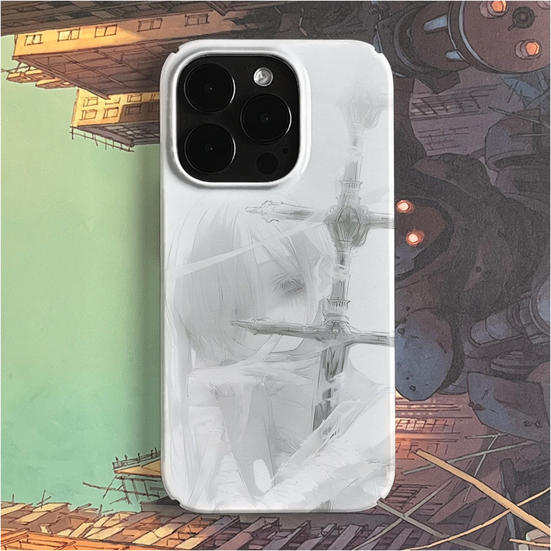 아름다운 애니메이션 소녀 검 무늬 멋진 젤리 폰 케이스 - Phone Cases Girly 리뷰 및 가격