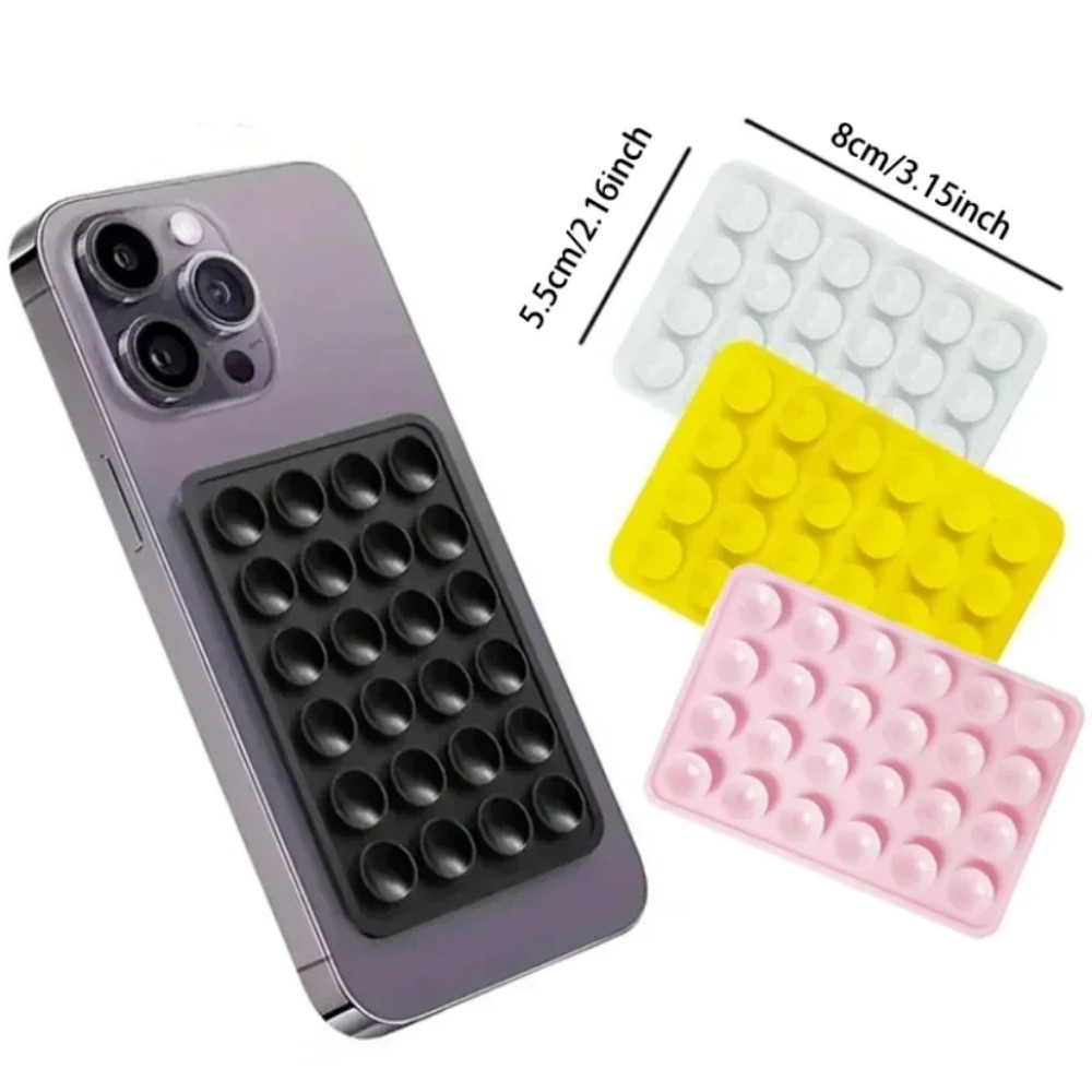 실리콘 흡착식 휴대폰 거치대 매트 다기능 흡착컵 벽걸이 - Phone Cases Apple 리뷰 및 가격
