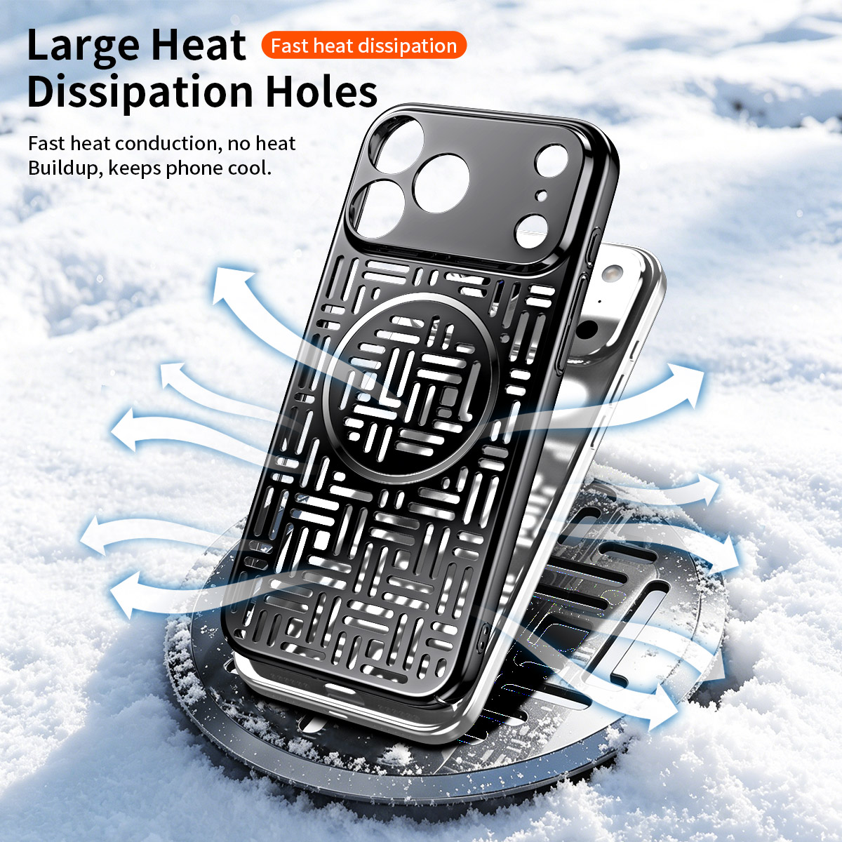 아이폰 17 프로 맥스 폰 케이스, 알루미늄 효율적인  - Heat Dissipation Case 리뷰 및 가격