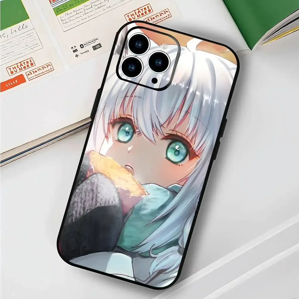 가상 유튜버 소녀 시라카미 후부키 귀여운 폰 케이스 블 - Phone Cases Youtube 리뷰 및 가격
