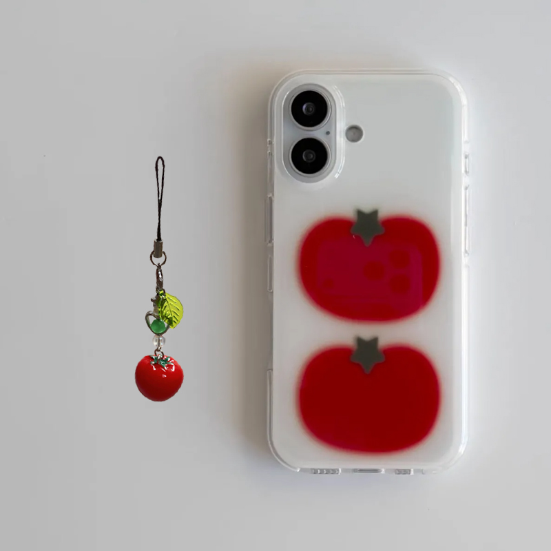 한국 인스 투 테드 토마토 만화 귀여운 창의적인 아이폰 - Phone Cases Y2K 리뷰 및 가격