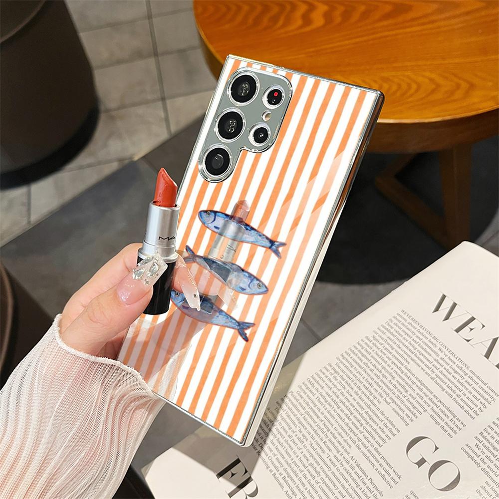 오션 라이프 스트라이프 폰 케이스 삼성 갤럭시 S25  - Phone Cases Metal 리뷰 및 가격