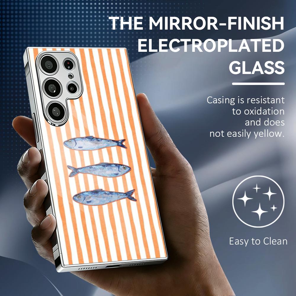 오션 라이프 스트라이프 폰 케이스 삼성 갤럭시 S25  - Phone Cases Metal 리뷰 및 가격