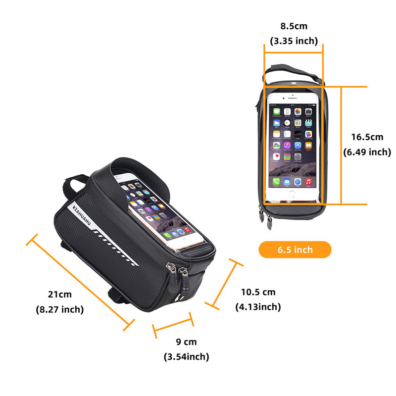 자전거 프론트 빔 백 프론트 튜브 사이클링 백 자전거  - Phone Cases Youtube 리뷰 및 가격