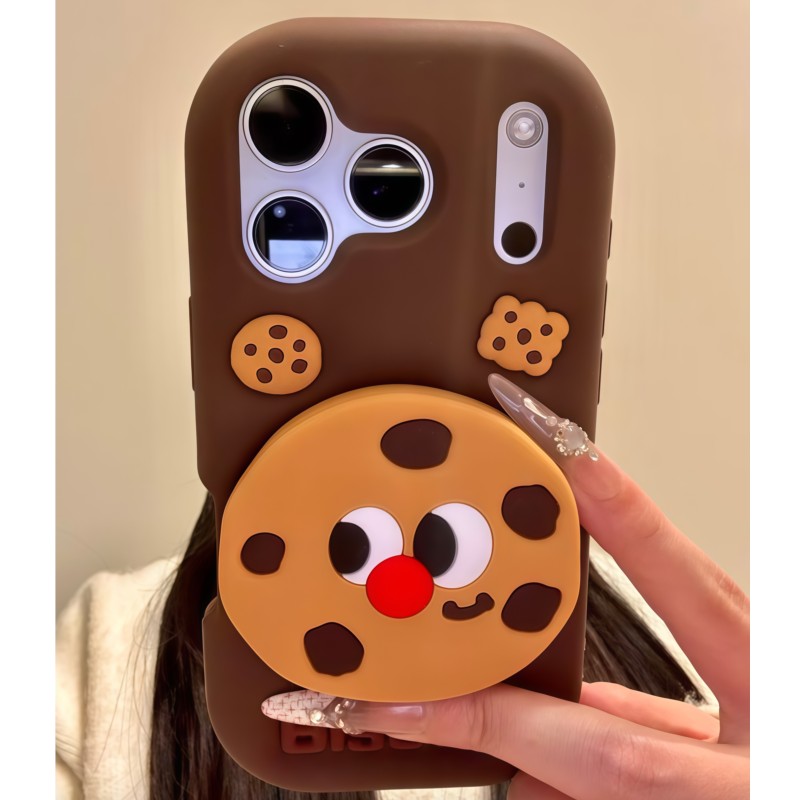 3D 귀여운 만화 비스킷 곰돌이 아이폰 케이스 (7,  - Phone Cases Girly 리뷰 및 가격
