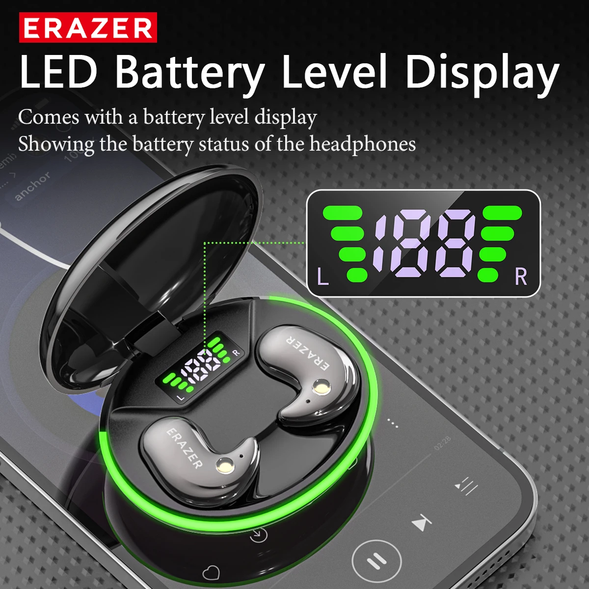EARZER XF58 인이어 블루투스 헤드폰 마이크 내 - Phone Cases Case 리뷰 및 가격