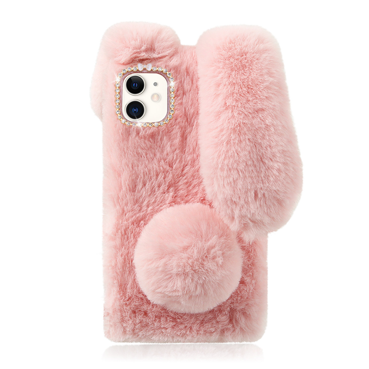 폰 쉘 호환 가능 12 미니 5.4 토끼 귀 부드럽고  - Phone Cases Metal 리뷰 및 가격