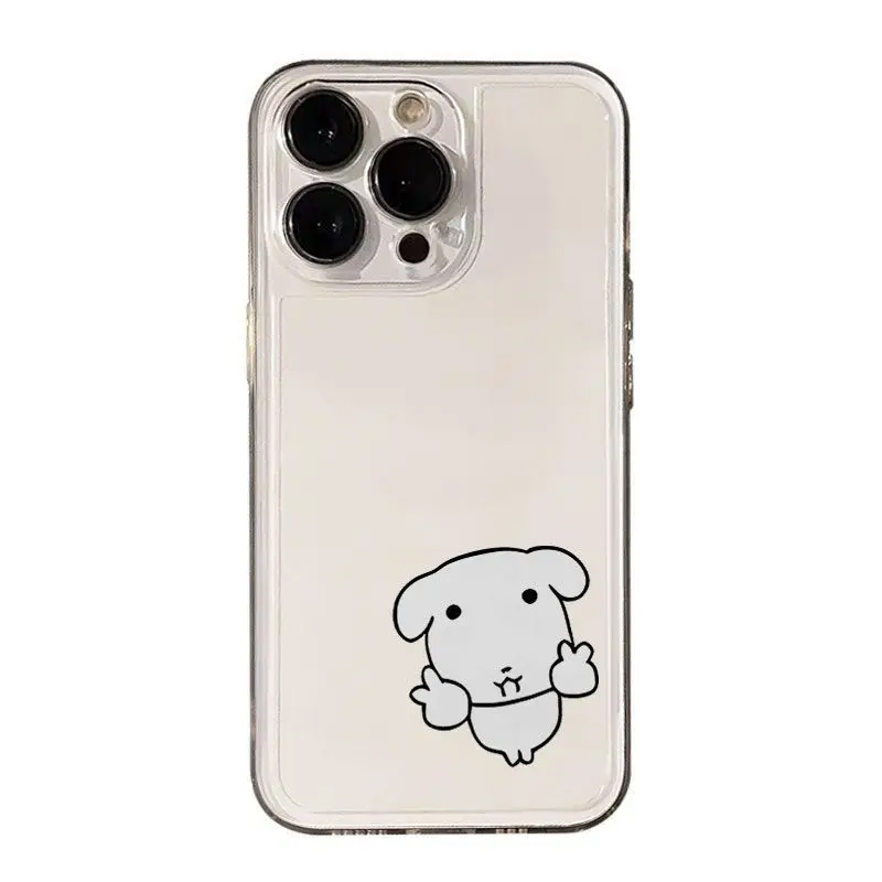 새로운 한국 귀여운 강아지 고양이 커플 투명 폰 케이스 - Phone Cases Y2K 리뷰 및 가격