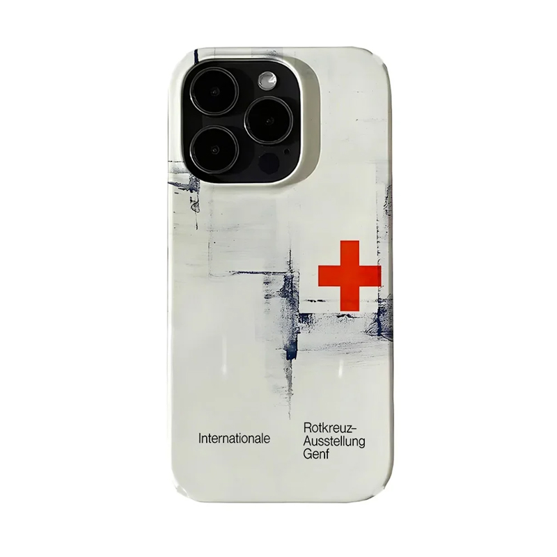핫세일 레트로 적십자 아트 젤리 폰케이스 아이폰 17  - Buy Phone Cases 리뷰 및 가격