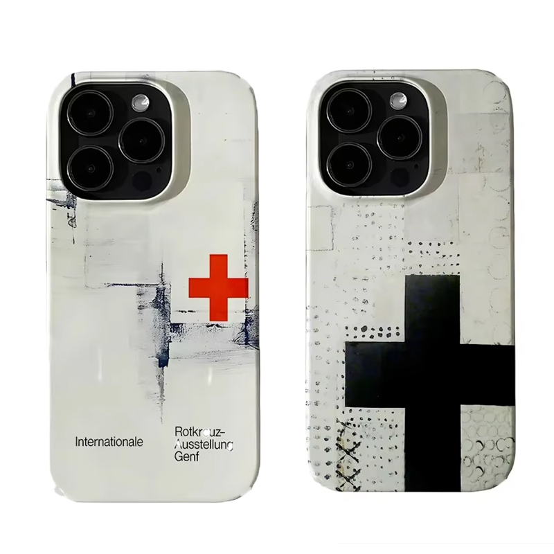 핫세일 레트로 적십자 아트 젤리 폰케이스 아이폰 17  - Buy Phone Cases 리뷰 및 가격