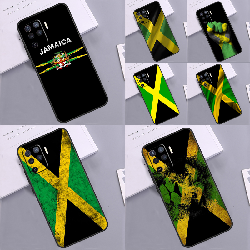 자메이카 국기 전화 케이스 Oppo A80 A60 A4 - Phone Cases Jamaica 리뷰 및 가격