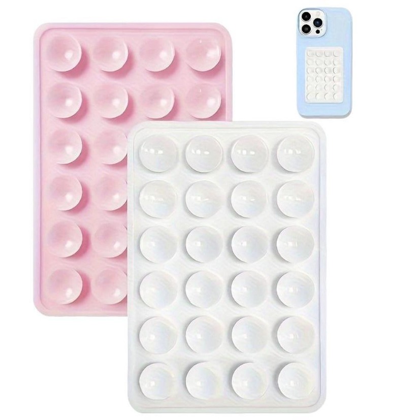 다기능 흡착식 벽걸이 실리콘 흡착 폰 홀더 매트 사각형 - Phone Cases Apple 리뷰 및 가격