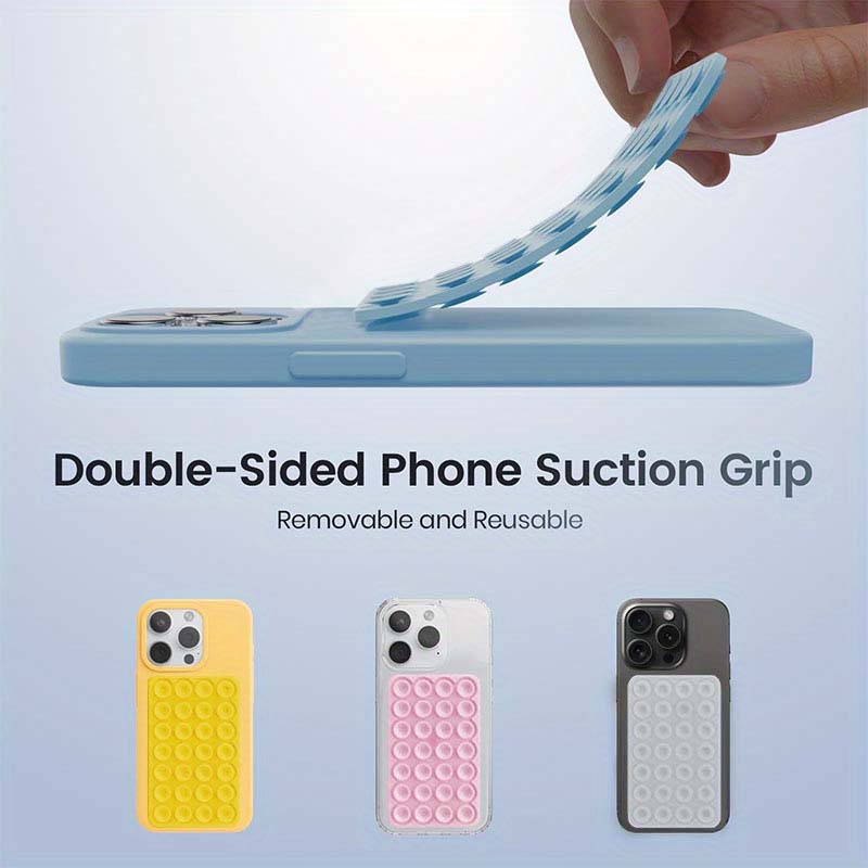 강력한 양면 논핸드 그립이 있는 실리콘 흡착판 휴대폰  - Phone Cases Case 리뷰 및 가격