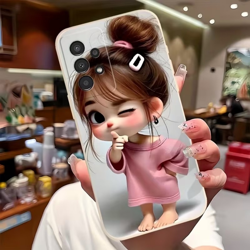 귀여운 만화 소녀 패턴 디자인 삼성 갤럭시 S26 S2 - Phone Cases Girly 리뷰 및 가격