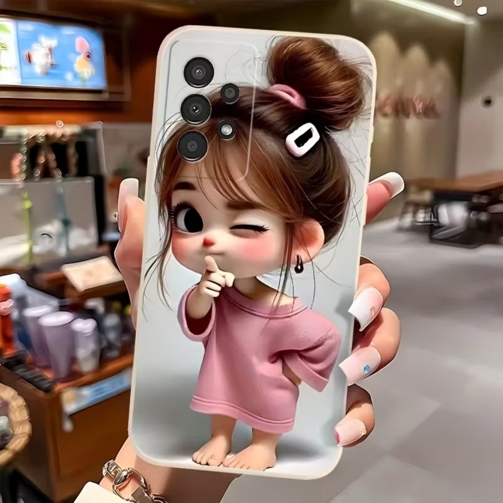귀여운 만화 소녀 패턴 디자인 삼성 갤럭시 S26 S2 - Phone Cases Girly 리뷰 및 가격