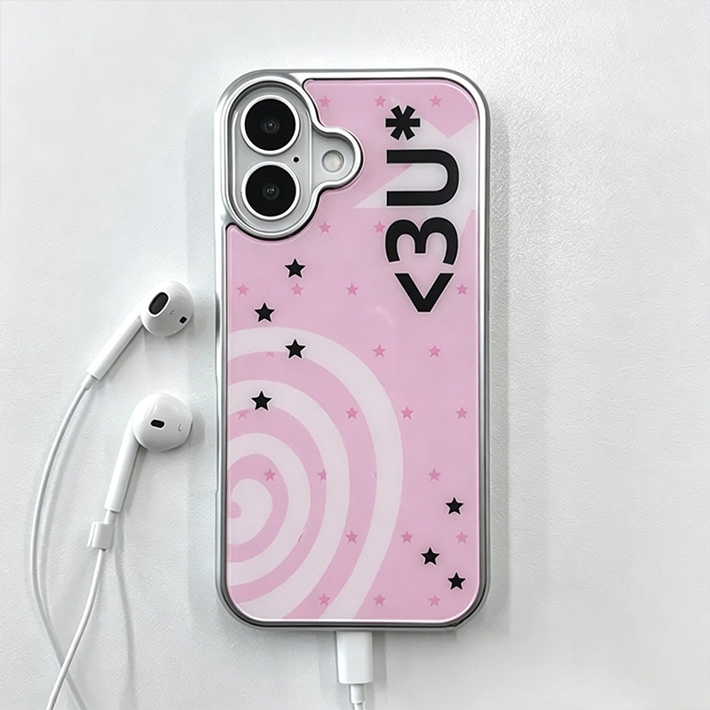 Y2K 크리에이티브 스윗 쿨 민트 블루 스타 볼텍스 폰 - Phone Cases Y2K 리뷰 및 가격