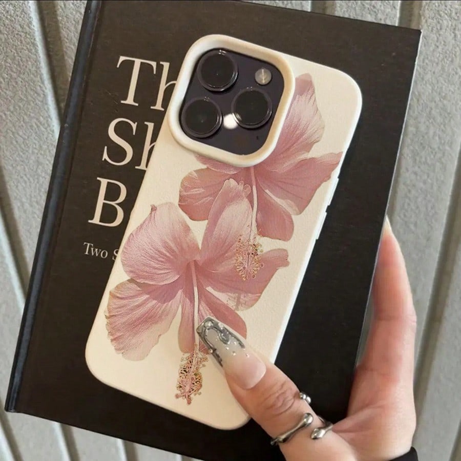 핑크 히비스커스 우아한 고급스러운 디자인 폰 케이스 ( - Phone Cases Drop Proof 리뷰 및 가격